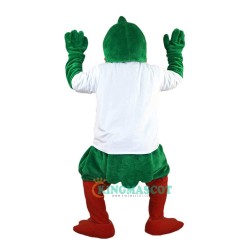 Green Duck Cartoon Uniform, Green Duck Cartoon Mascot Costume