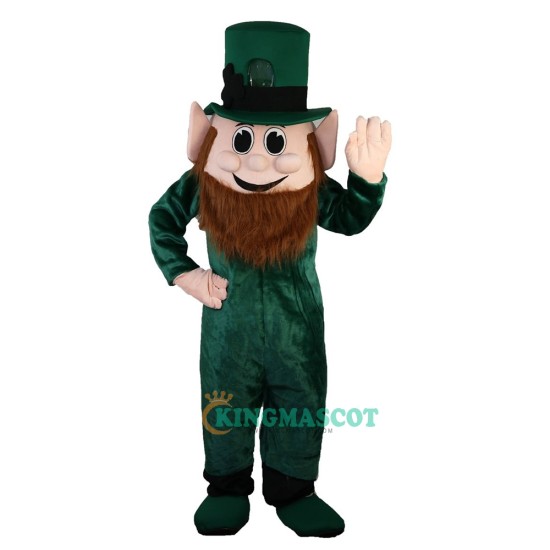Green Dwarf elf Genius Uniform, Green Dwarf elf Genius Mascot Costume
