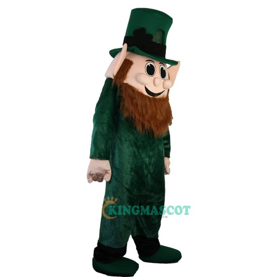 Green Dwarf elf Genius Uniform, Green Dwarf elf Genius Mascot Costume