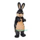 Grey Bunny Rabbit Uniform, Grey Bunny Rabbit Mascot Costume