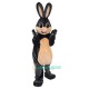 Grey Bunny Rabbit Uniform, Grey Bunny Rabbit Mascot Costume