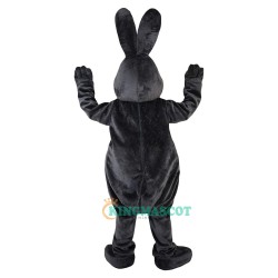 Grey Bunny Rabbit Uniform, Grey Bunny Rabbit Mascot Costume