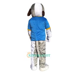 Grey Dog Cartoon Uniform, Grey Dog Cartoon Mascot Costume