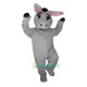 Grey Donkey Ass Jackass Burro Moke Neddy Cartoon Uniform, Grey Donkey Ass Jackass Burro Moke Neddy Cartoon Mascot Costume