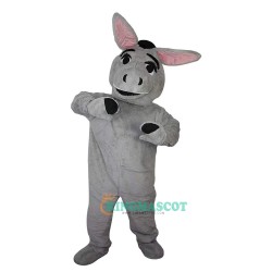Grey Donkey Ass Jackass Burro Moke Neddy Cartoon Uniform, Grey Donkey Ass Jackass Burro Moke Neddy Cartoon Mascot Costume