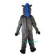 Grey Donkey Ass Uniform, Grey Donkey Ass Mascot Costume