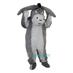 Grey Donkey Jackass Neddy Cartoon Uniform, Grey Donkey Jackass Neddy Cartoon Mascot Costume