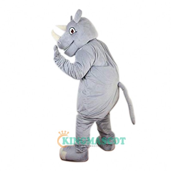 Grey Rhinocero Uniform, Grey Rhinocero Mascot Costume