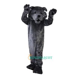 Grey Shar Pei Cartoon Uniform, Grey Shar Pei Cartoon Mascot Costume