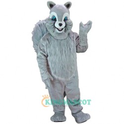 Grey Squirrel Uniform, Grey Squirrel Mascot Costume