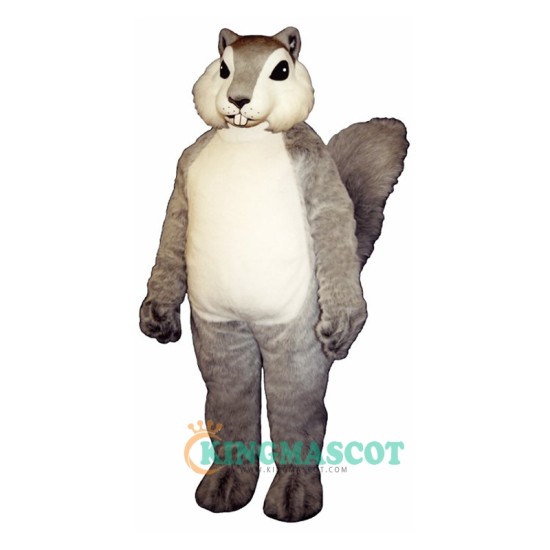 Grey Squirrel Uniform, Grey Squirrel Mascot Costume