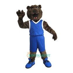 College Growler Bear Uniform, College Growler Bear Mascot Costume