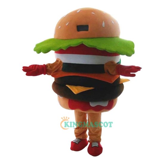 HamburgerCartoon Uniform, HamburgerCartoon Mascot Costume