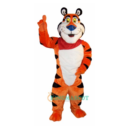 Handsome Charm Tiger Uniform, Handsome Charm Tiger Mascot Costume