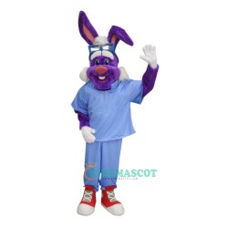 Handsome Dr Rabbit Uniform, Handsome Dr Rabbit Mascot Costume