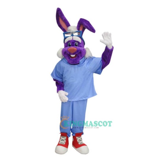 Handsome Dr Rabbit Uniform, Handsome Dr Rabbit Mascot Costume