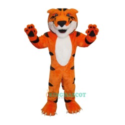 Handsome Tiger Uniform, Handsome Tiger Mascot Costume
