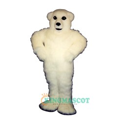 Happy Polar Bear Uniform, Happy Polar Bear Mascot Costume