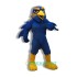 Raven Uniform, College Blue Raven Mascot Costume