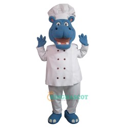 Healthy Friendly Hippo Uniform, Healthy Friendly Hippo Mascot Costume