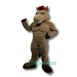 Mustang Uniform, College Power Cool Mustang Mascot Costume