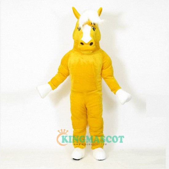 High Quality Mustang Horse Uniform, High Quality Mustang Horse Mascot Costume