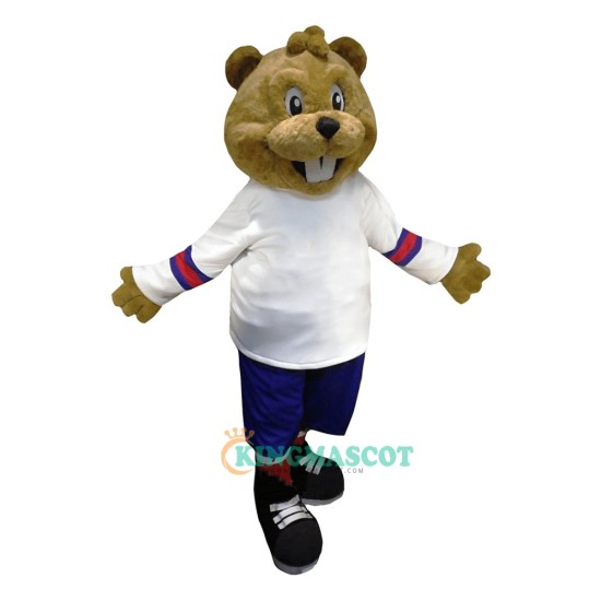 Hockey Beaver Uniform, Hockey Beaver Mascot Costume