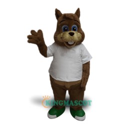 Holiday Park Squirrel Uniform, Holiday Park Squirrel Mascot Costume