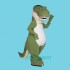 How Do Dinosaur Uniform, How Do Dinosaur Mascot Costume