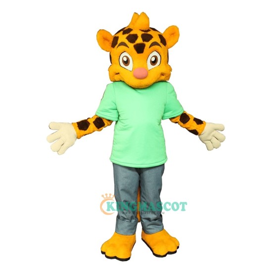 Hyper Kidz Boomerang Tiger Uniform, Hyper Kidz Boomerang Tiger Mascot Costume