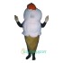 Ice Cream Cone (Bodysuit not included) Uniform, Ice Cream Cone (Bodysuit not included) Mascot Costume