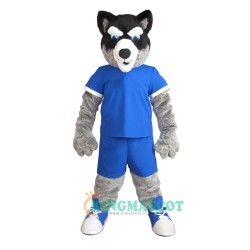 Husky Dog Uniform, Husky Dog Mascot Costume