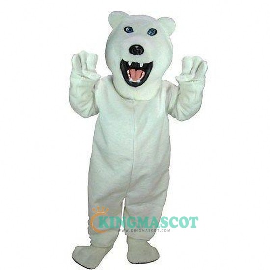 Iggy Polar Bear Uniform, Iggy Polar Bear Mascot Costume
