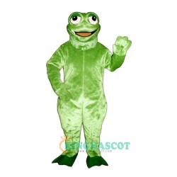 Jaunty Frog Uniform, Jaunty Frog Mascot Costume