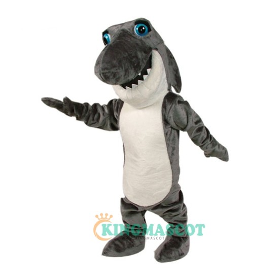 Johnny Jaws Uniform, Johnny Jaws Mascot Costume