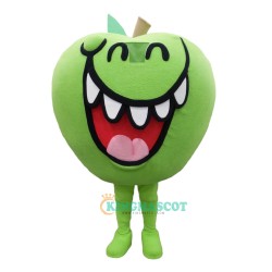 Jolly Rancher Apple Uniform, Jolly Rancher Apple Mascot Costume