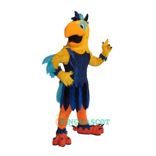 Parrot Handsome Uniform, Parrot Handsome Mascot Costume