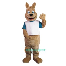 Cute Friendly Kangaroo Uniform, Cute Friendly Kangaroo Mascot Costume