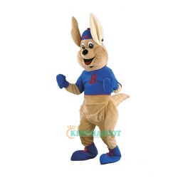 Happy Cute Kangaroo Uniform, Happy Cute Kangaroo Mascot Costume