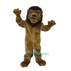 College Tough Lion Uniform, College Tough Lion Mascot Costume