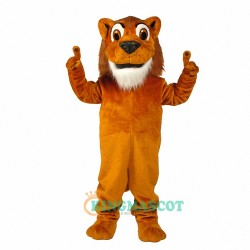 Larry Lion Uniform, Larry Lion Mascot Costume