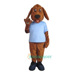 Hound Dog Uniform, Hound Dog Mascot Costume