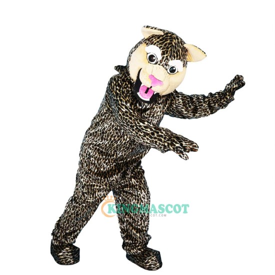 Leopard Panther Cartoon Uniform, Leopard Panther Cartoon Mascot Costume