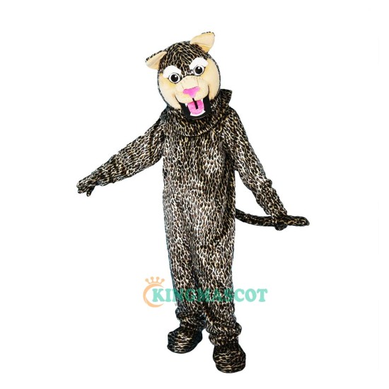 Leopard Panther Cartoon Uniform, Leopard Panther Cartoon Mascot Costume