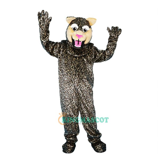 Leopard Panther Cartoon Uniform, Leopard Panther Cartoon Mascot Costume