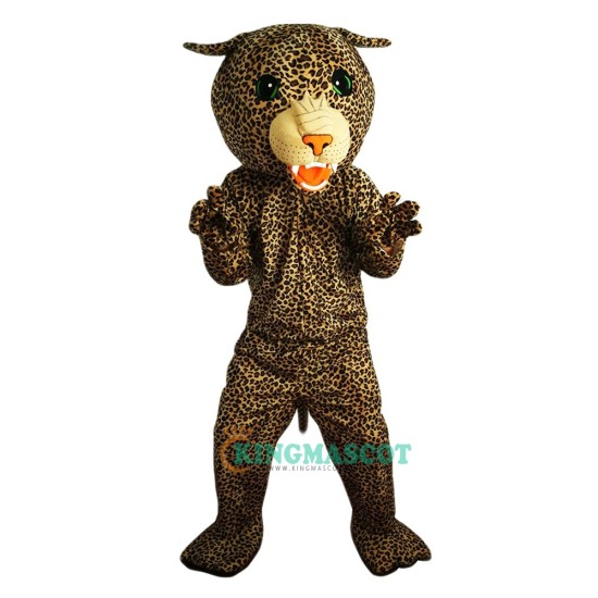 Leopard Panther Cartoon Uniform, Leopard Panther Cartoon Mascot Costume