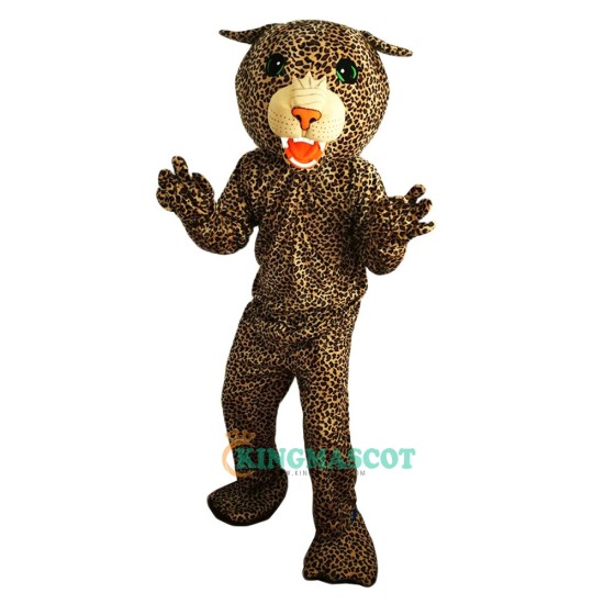 Leopard Panther Cartoon Uniform, Leopard Panther Cartoon Mascot Costume