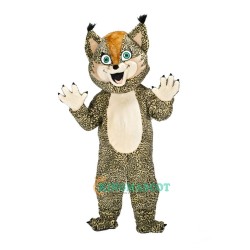 Cute Happy Leopard Uniform, Cute Happy Leopard Mascot Costume