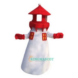 Lighthouse Cartoon Uniform, Lighthouse Cartoon Mascot Costume