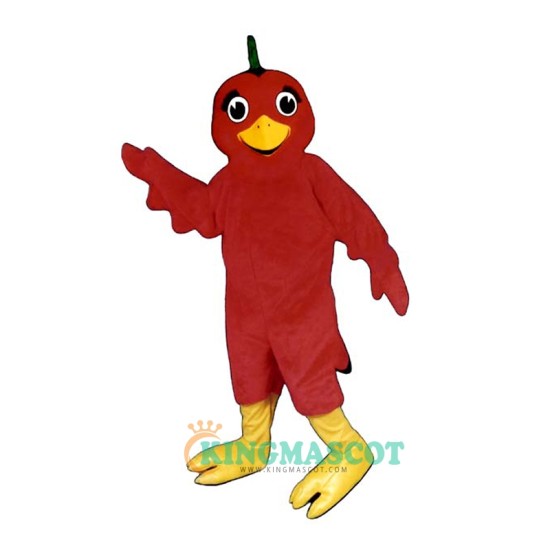 Lil Red Bird Uniform, Lil Red Bird Mascot Costume